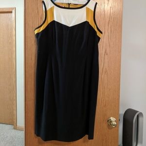 Nine West color block sheath dress